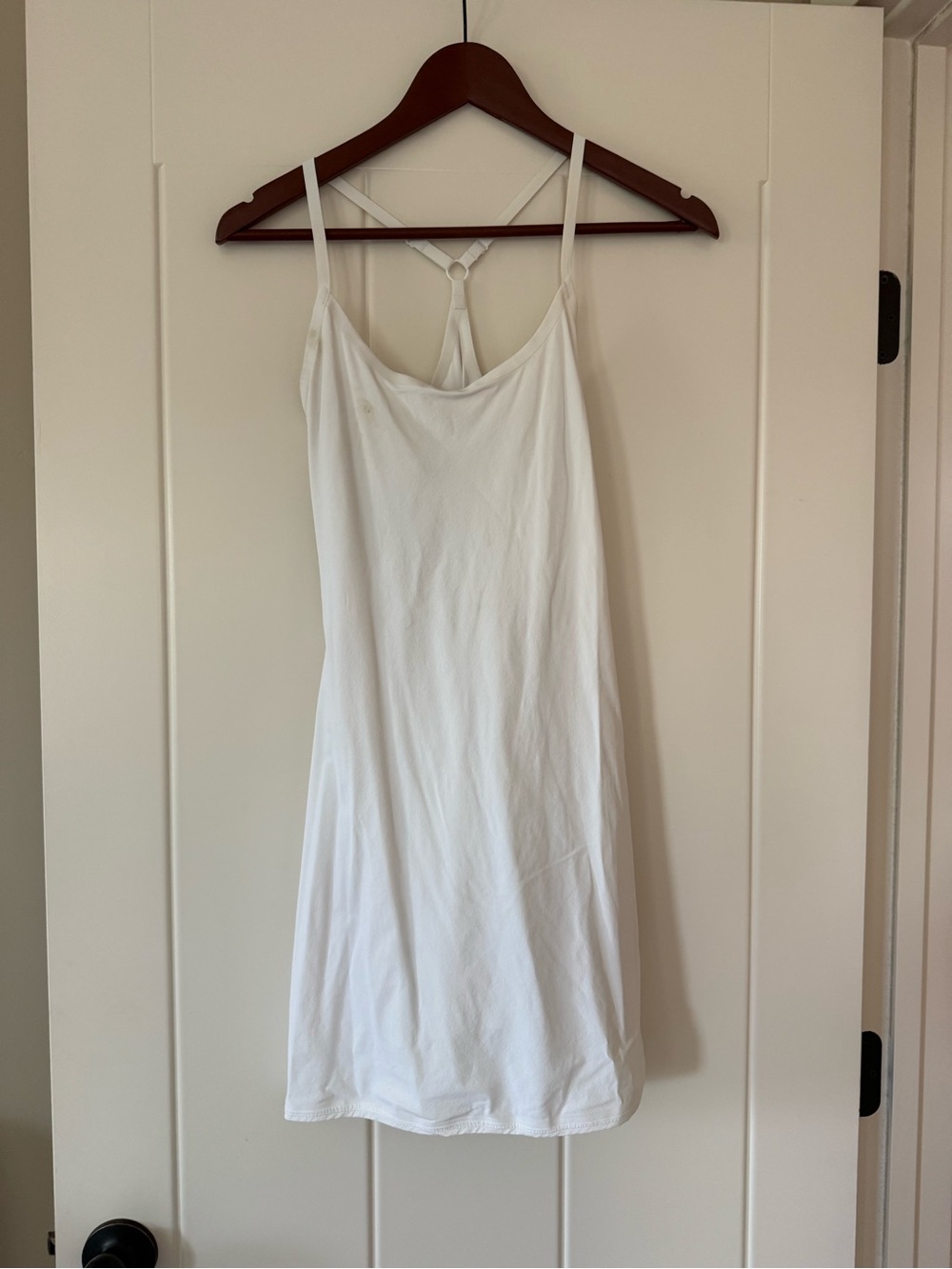 Outdoor voices- White athletic dress, shorts built in